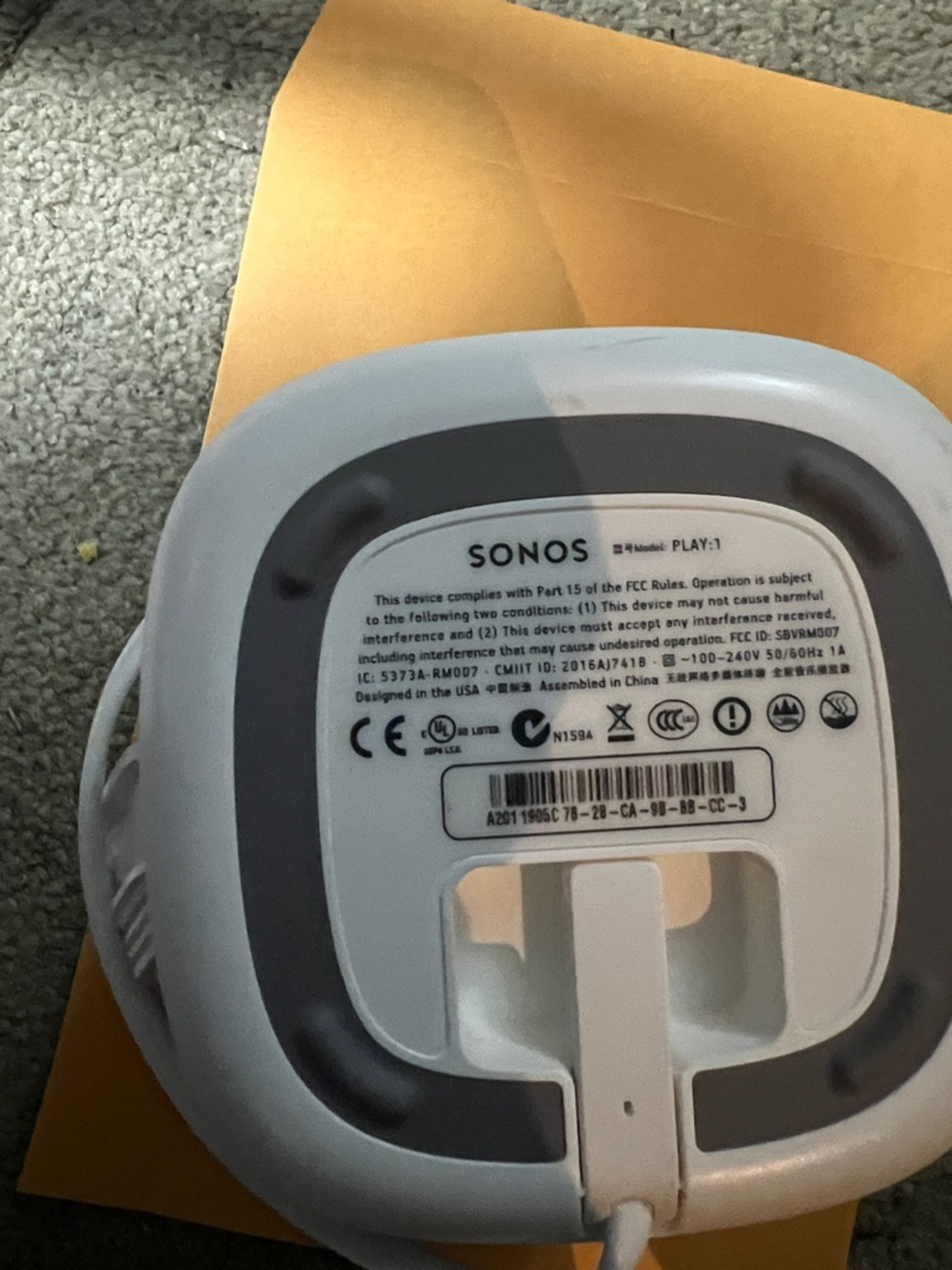 SONOS PLAY:1 - Picture 2 of 7